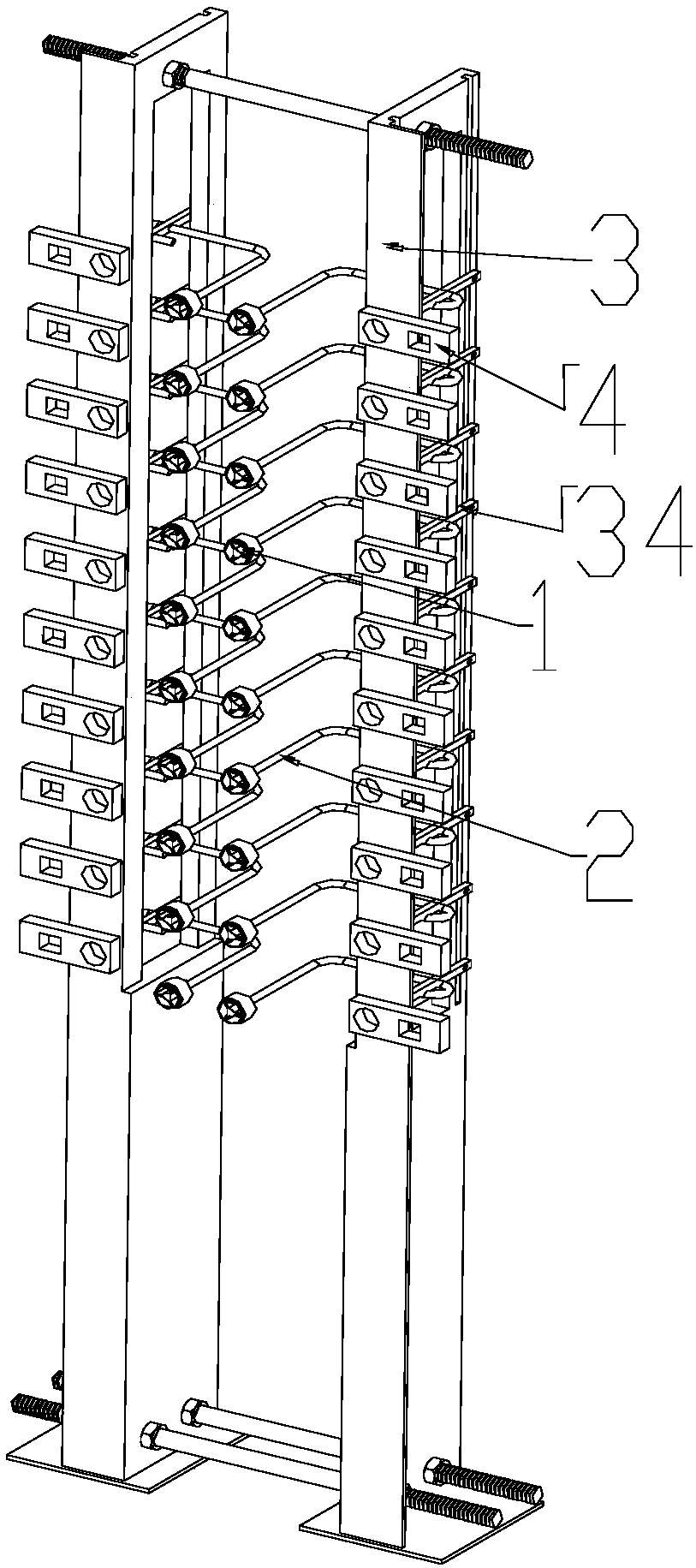 Air conditioning test device