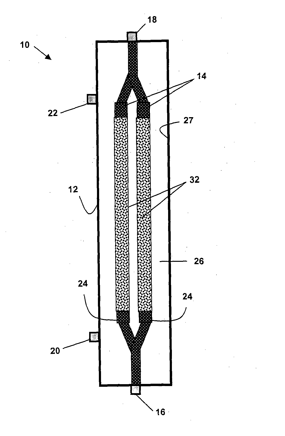 Bioreactor unit for use in bioartificial kidney device