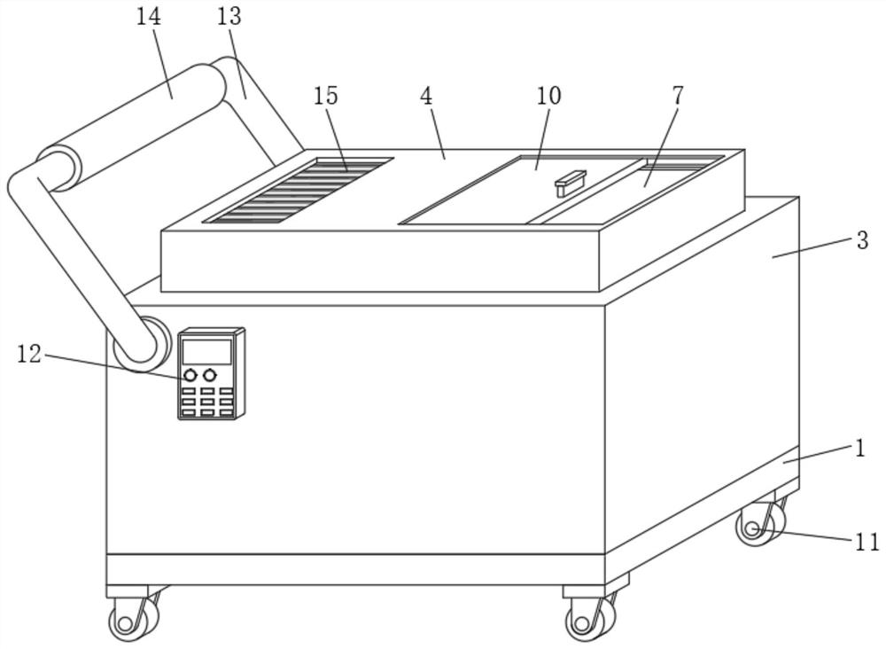 Low-temperature preservation box for deciduous tooth pulp stem cells