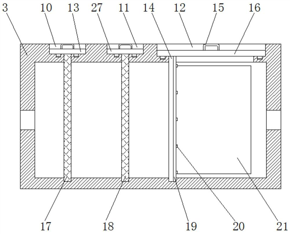 Acidic dust-containing tail gas absorption system for organosilicon monomer synthesis