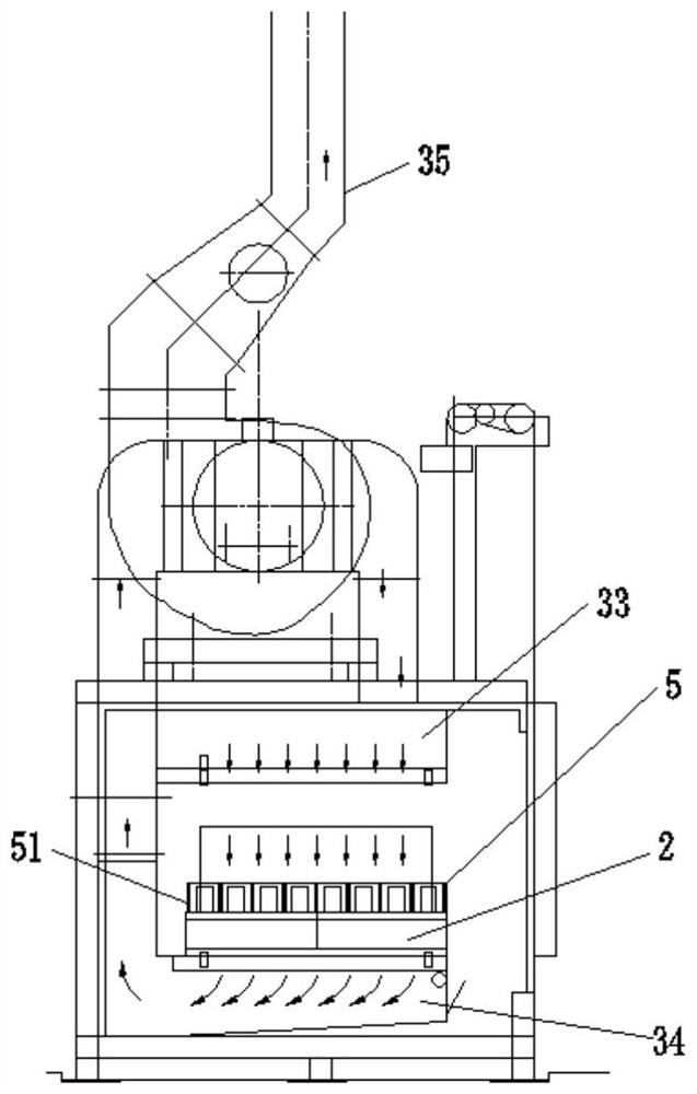 Quenching cooling method for bainite steel frog point rail