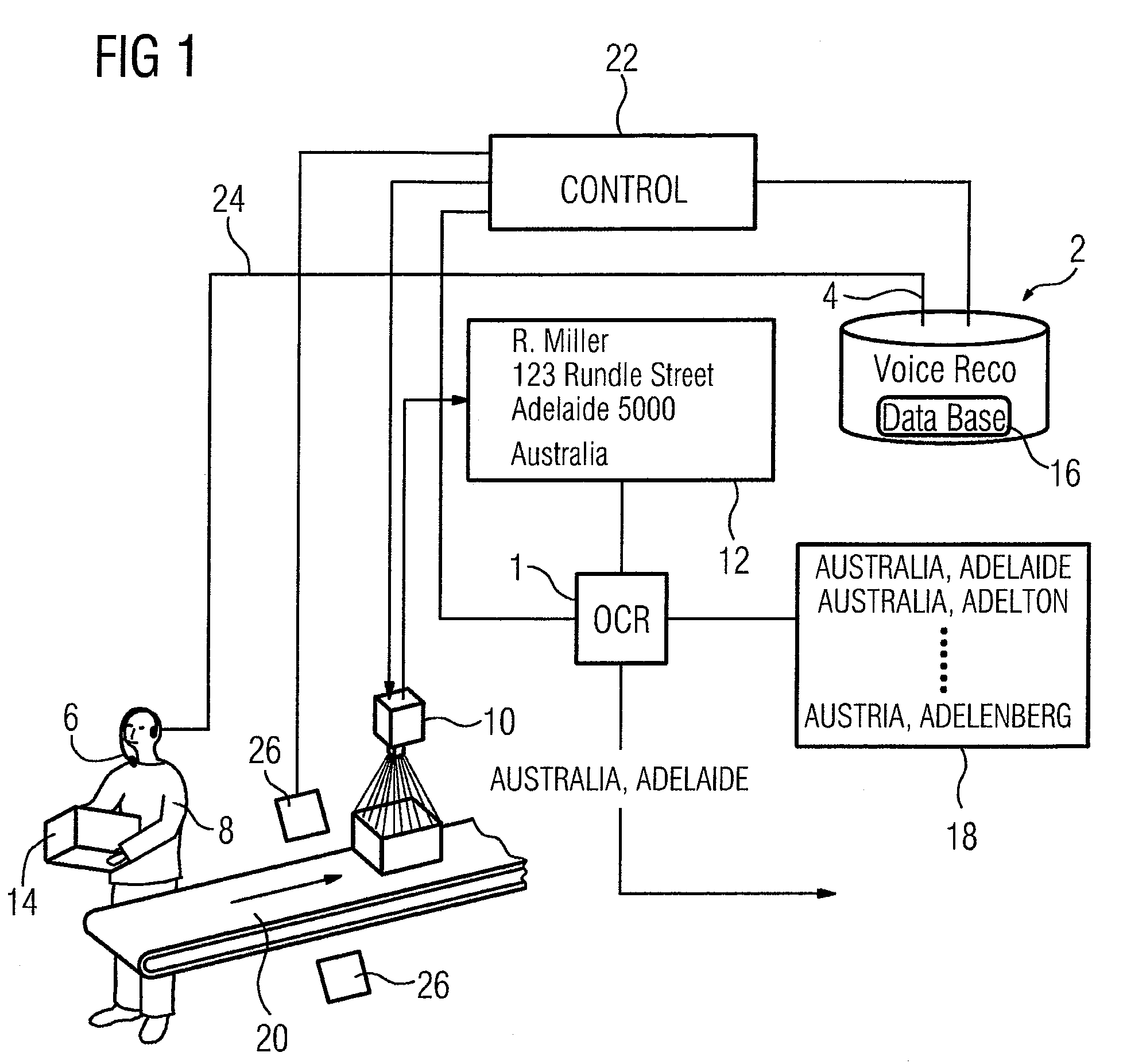 System and Method for Sorting Objects Using OCR and Speech Recognition Techniques