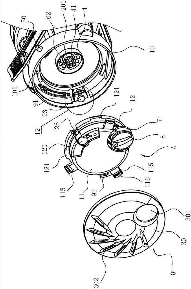 Drum with function of quickly opening side cover