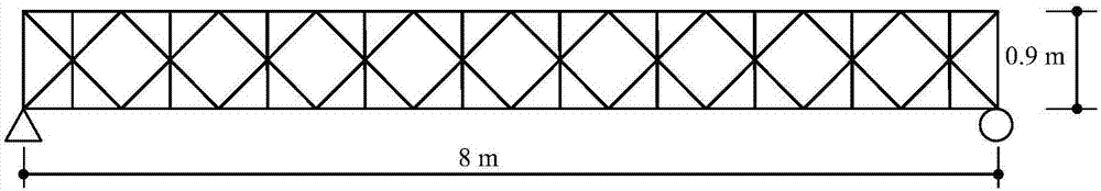 A real-time monitoring system and method for assessing damage to truss structures