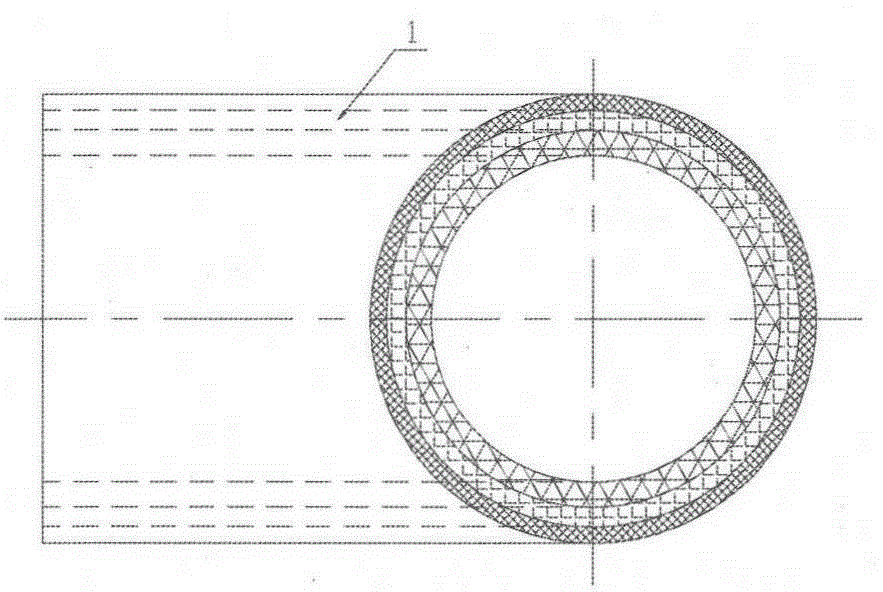 A kind of processing method of multi-layer thermoplastic pipe