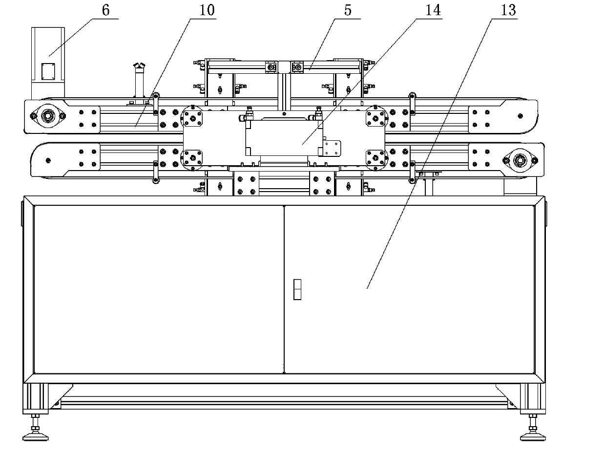 Solar battery assembly turning device