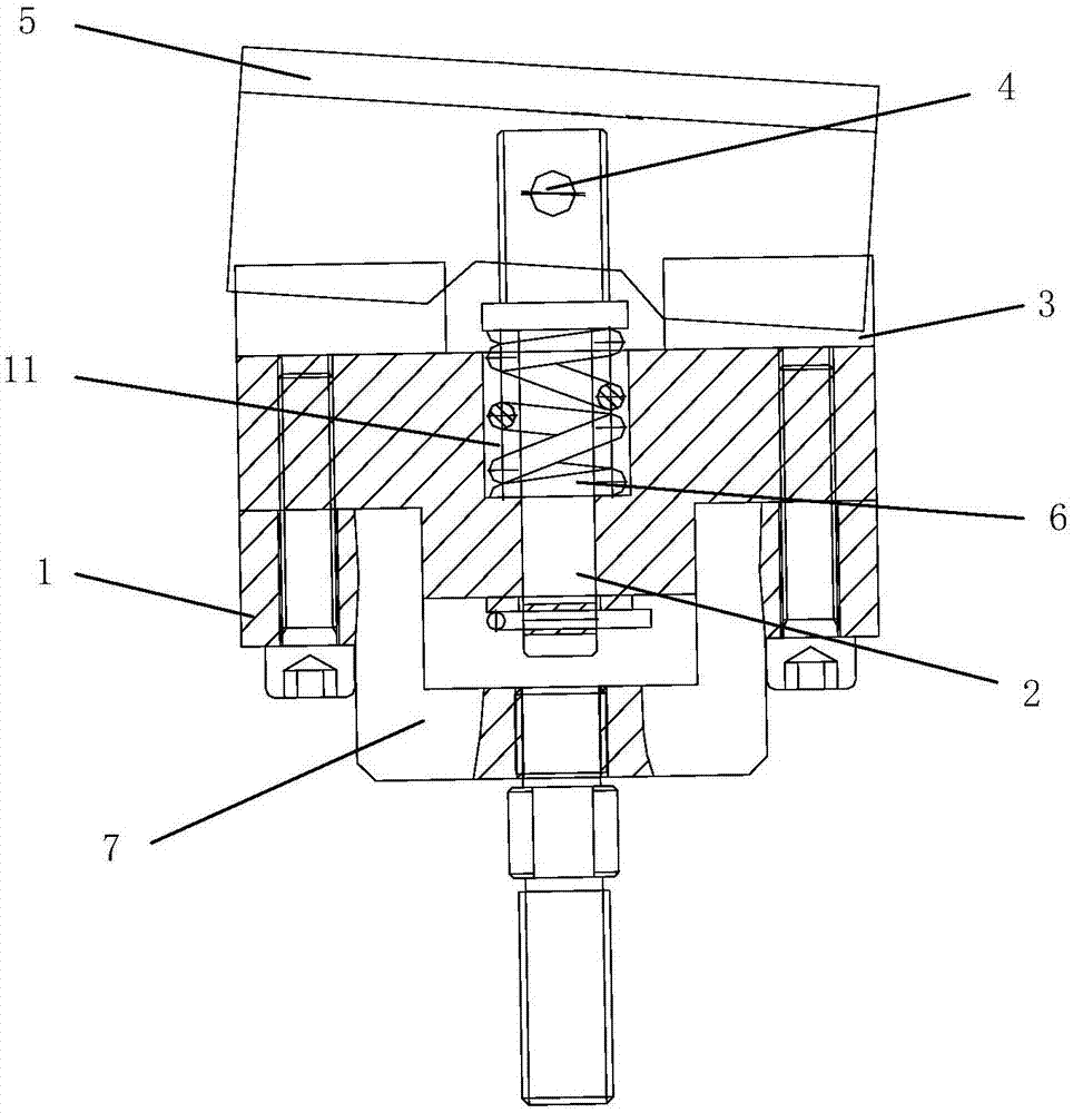 Distributed-contact moving contact device