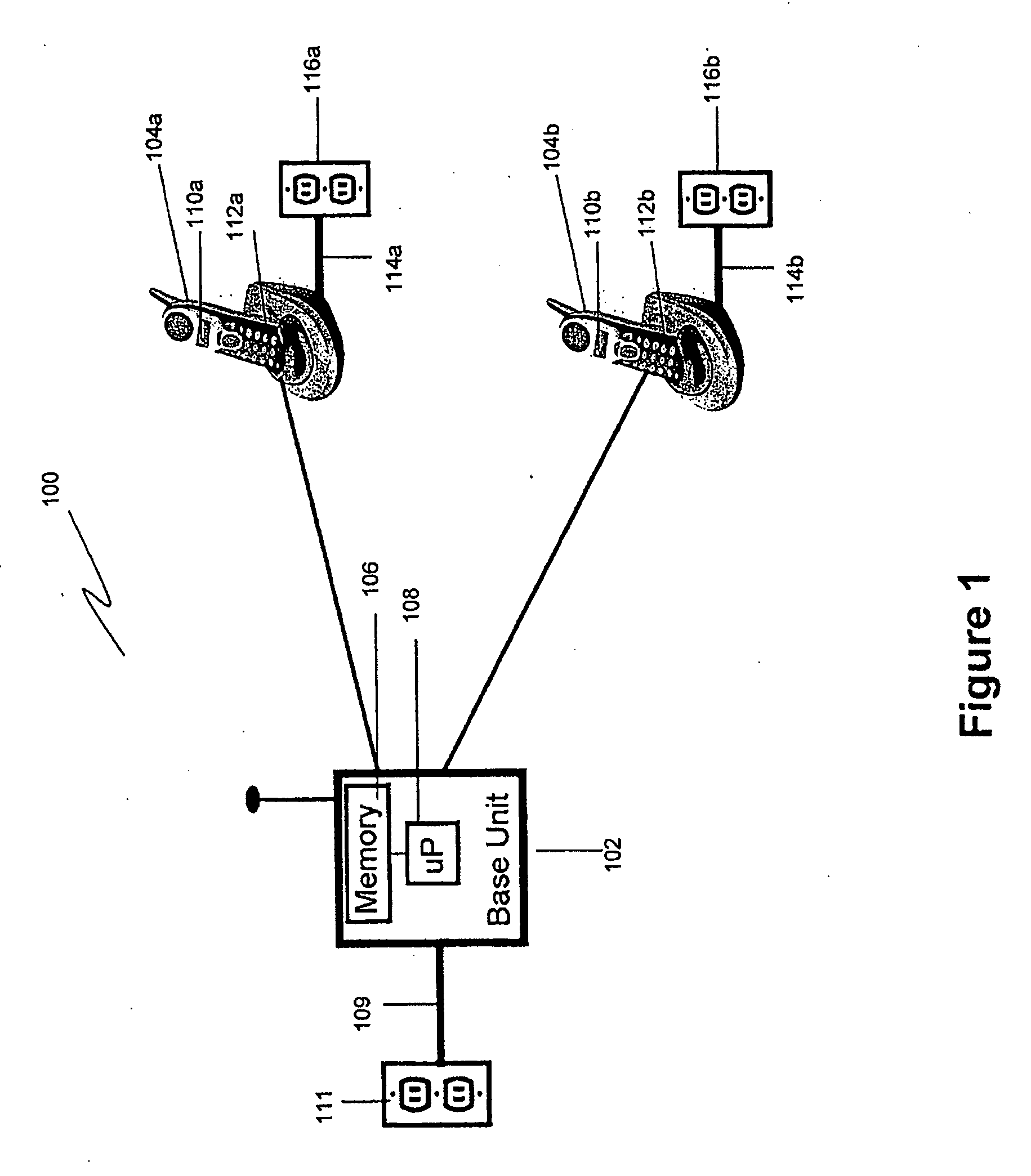 Cordless phone system with integrated alarm & remote monitoring capability