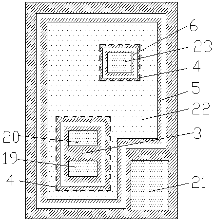 Enhanced type, depletion type and current induction integrated VDMOS power device