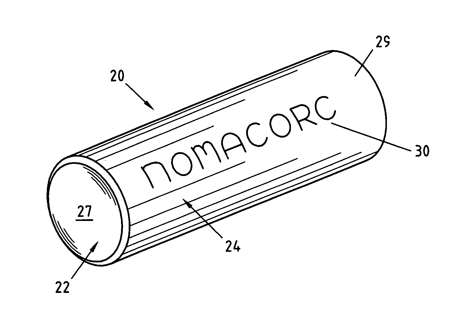 Multi-component synthetic closure and method of manufacture