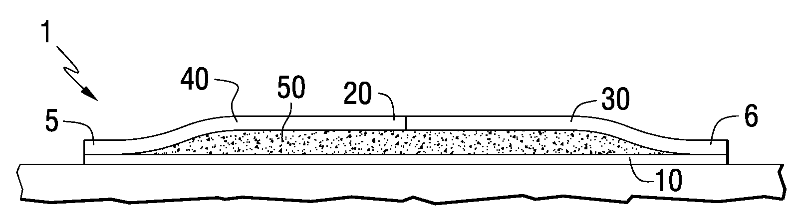 Expanding tape barrier