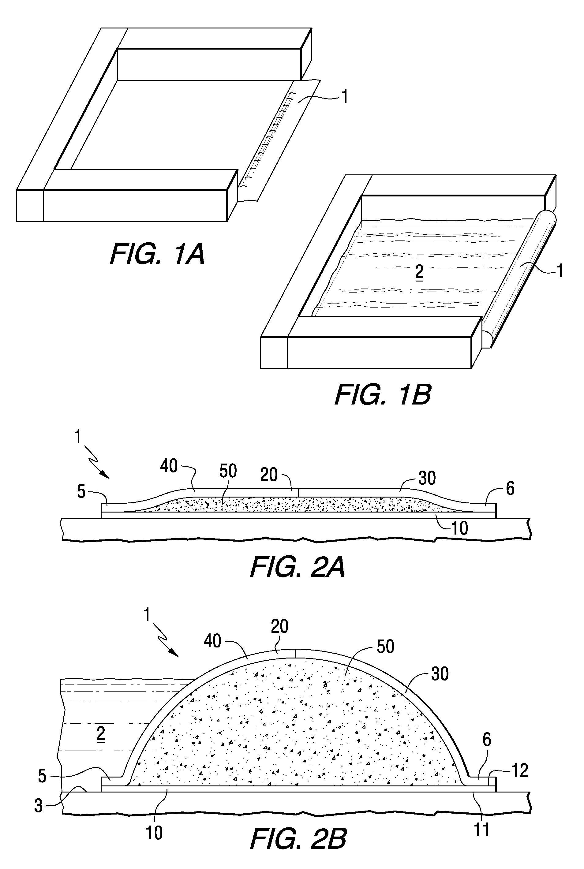 Expanding tape barrier