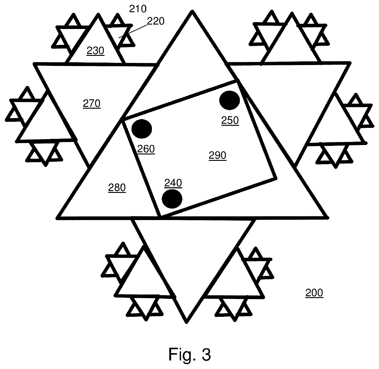 Fractal heat transfer device