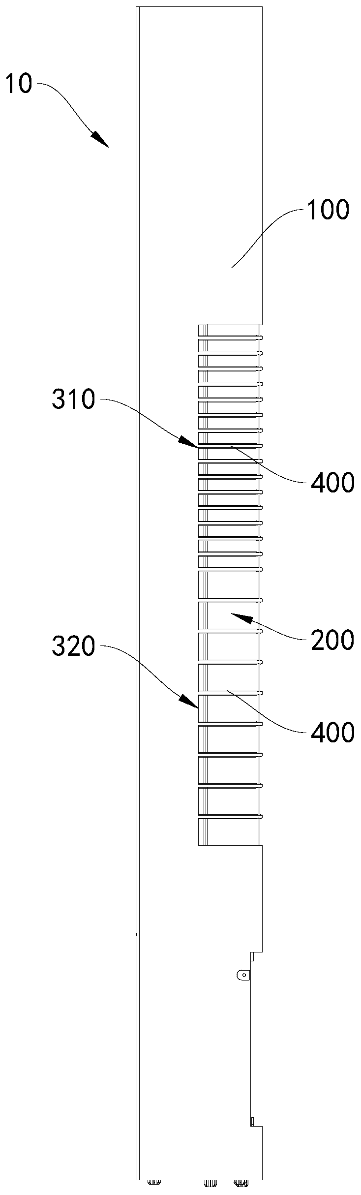 Grid structure and air conditioner