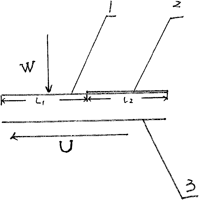 Thrust bearing applying interface adsorption technology