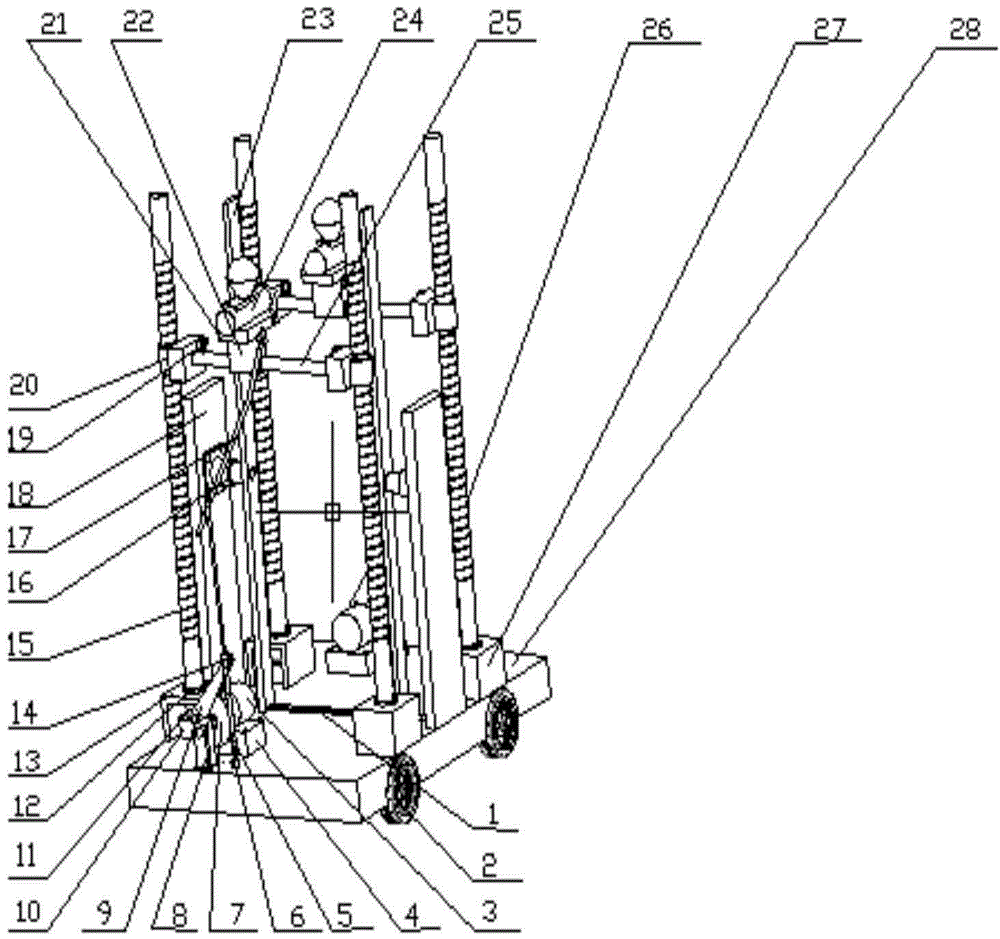 Automatic painting device for wooden door