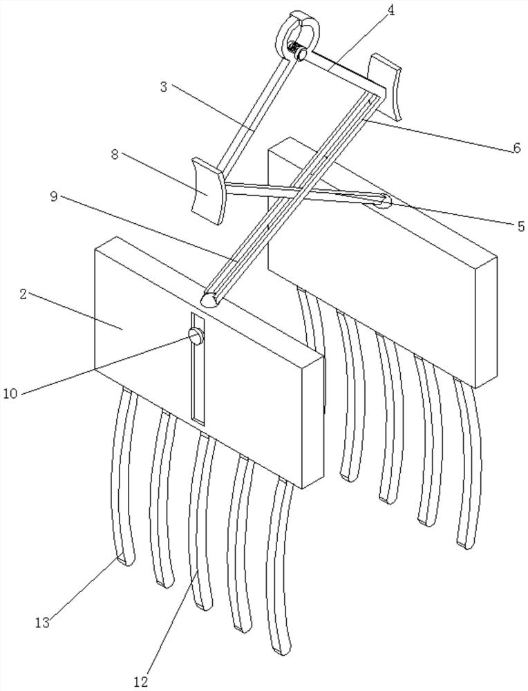 A kind of cutting pliers used in barbecue auxiliary