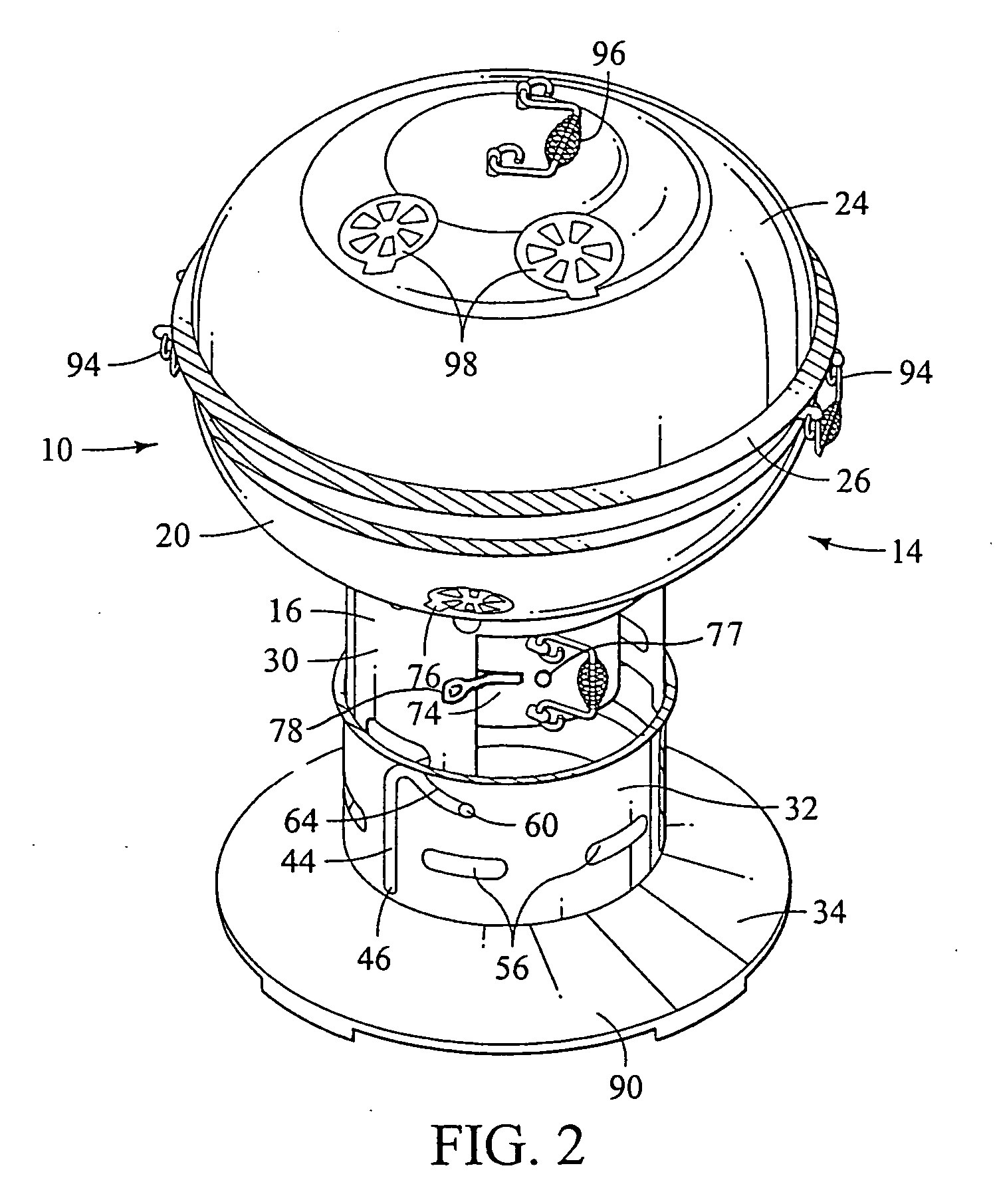 Convertible outdoor appliance