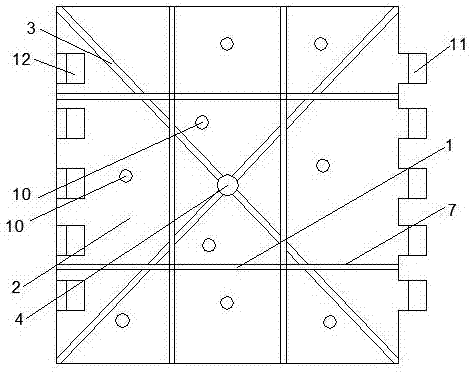 Water-permeable type facing bricks and installation method thereof