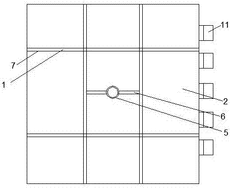 Water-permeable type facing bricks and installation method thereof