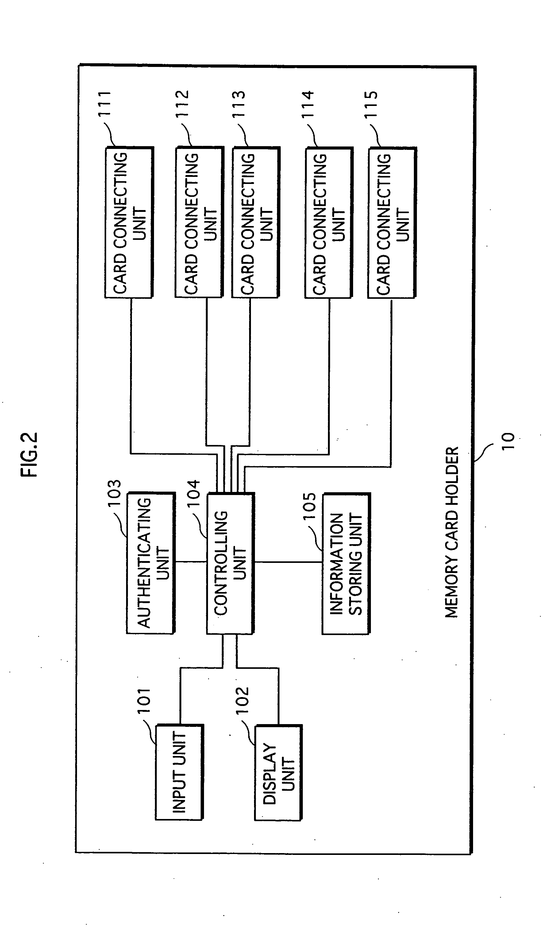 Recording medium holder having one or more recording mediums