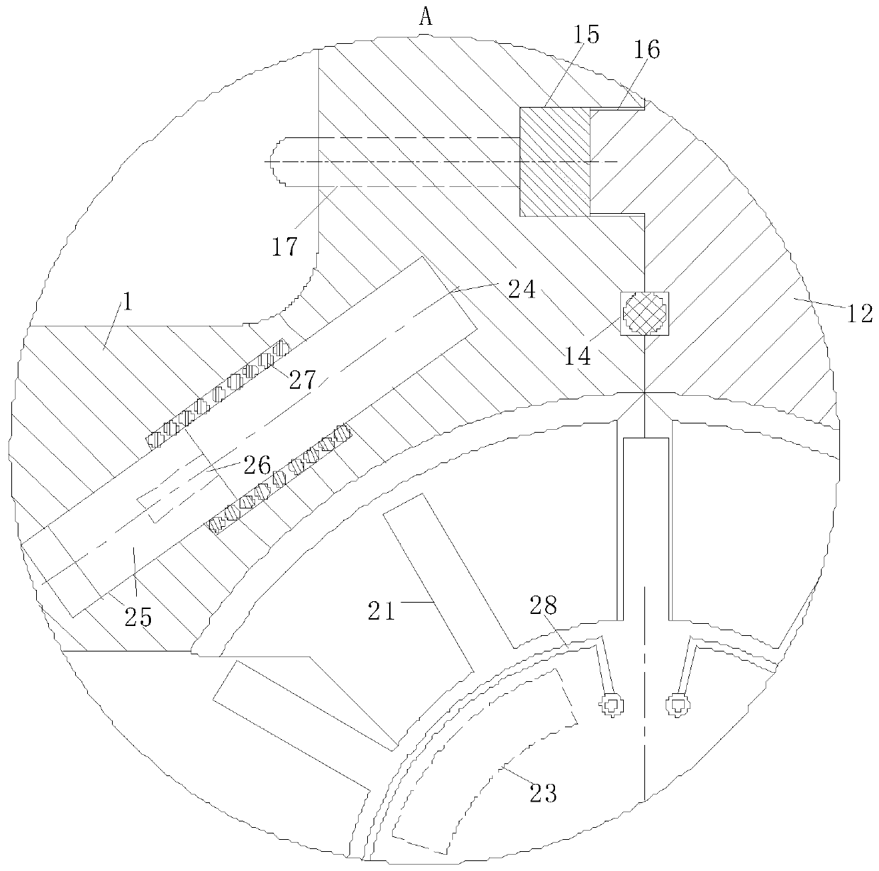 Petrochemical conveying pipeline