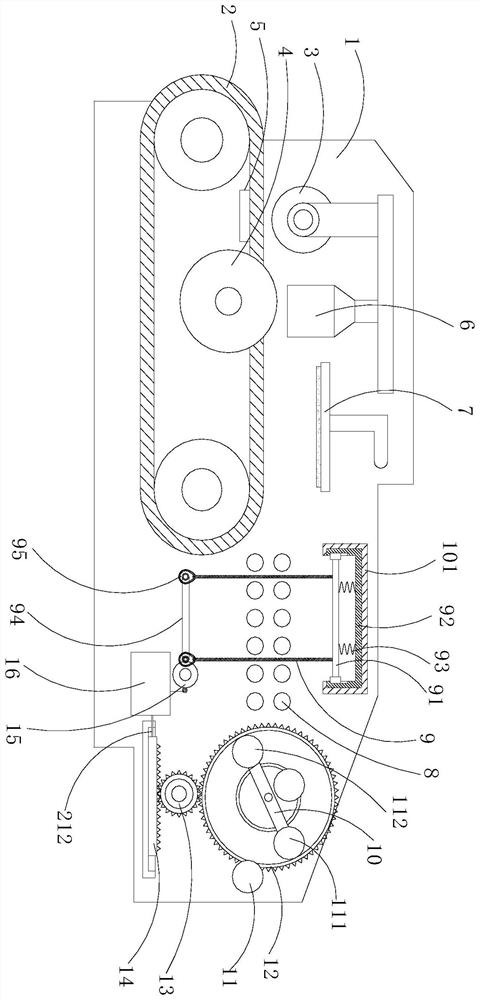 Comprehensive cutting system for defect removal of wood-plastic plate