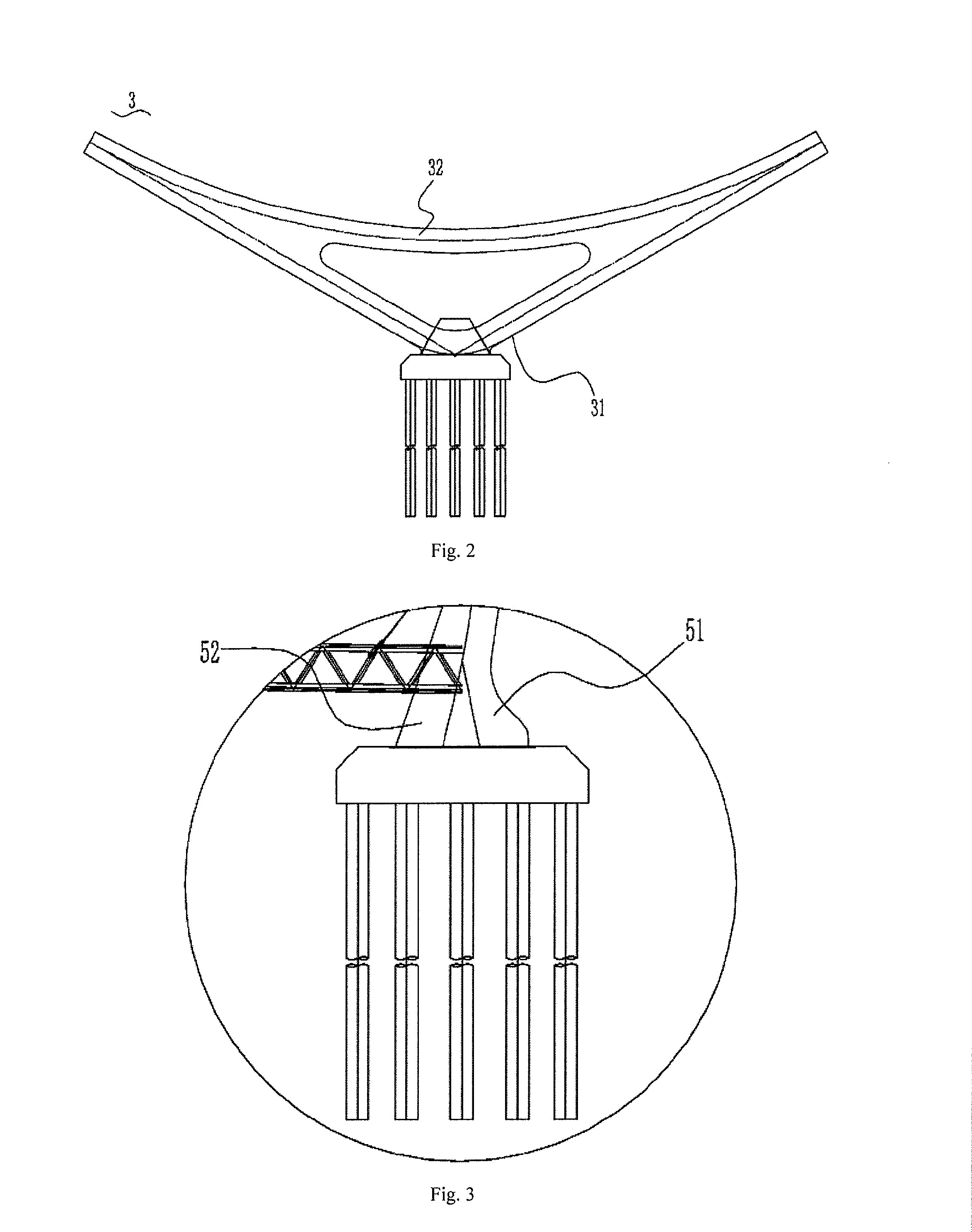 Extended-span and alternatively-shaped arch bridge and construction method therefor