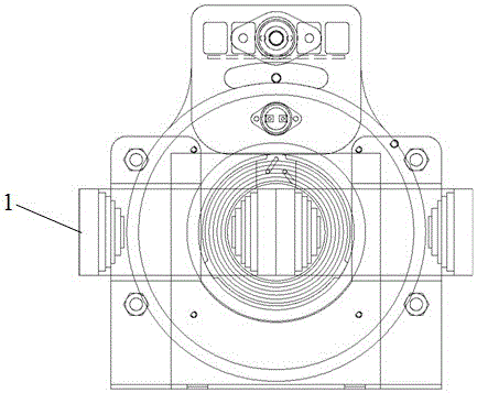 Power frequency epoxide filling and sealing transformer used for electrostatic oil smoke removing device