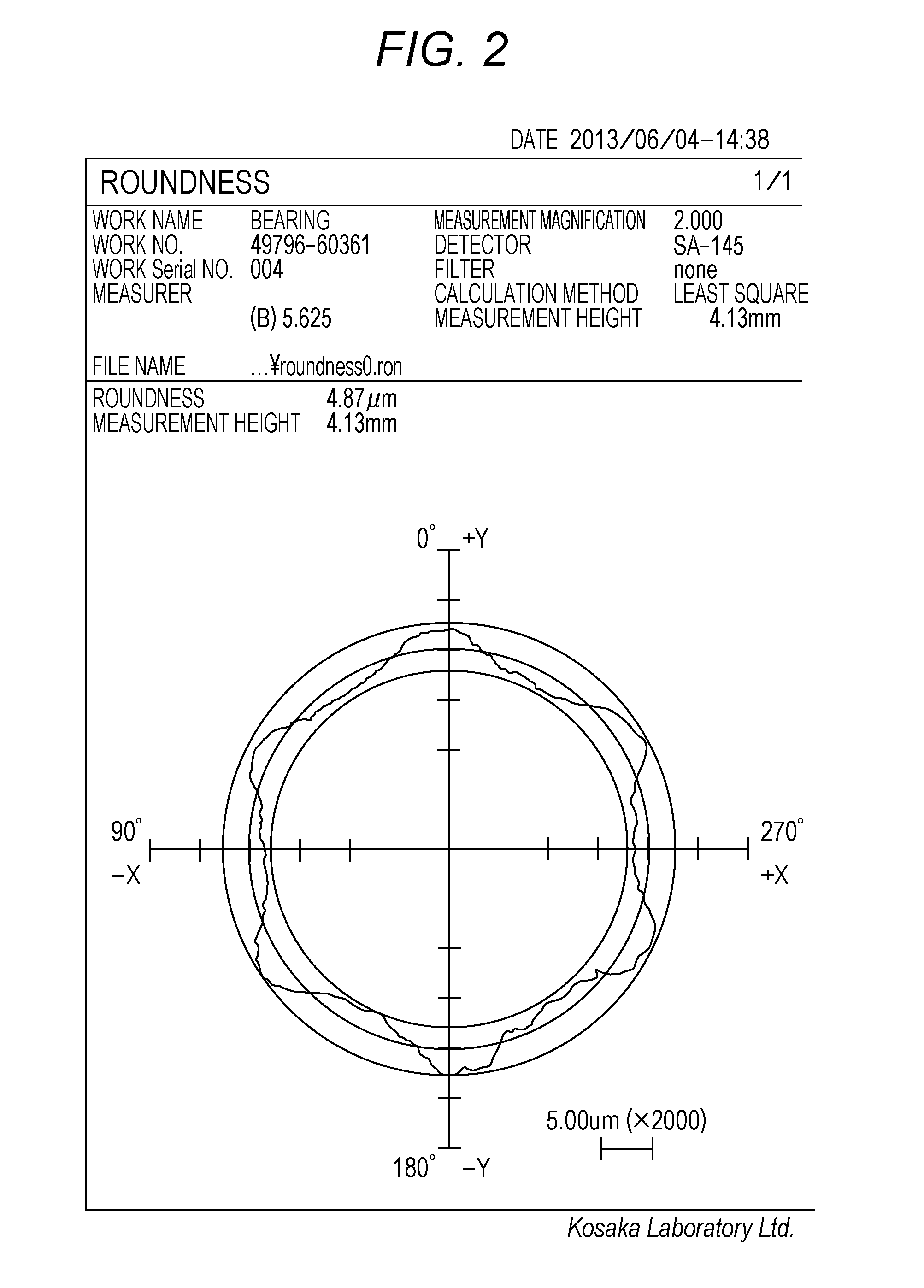 Low-vibration floating metal bearing