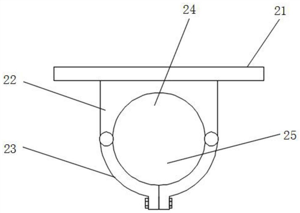 A centralized exhaust device for a refrigeration machine room