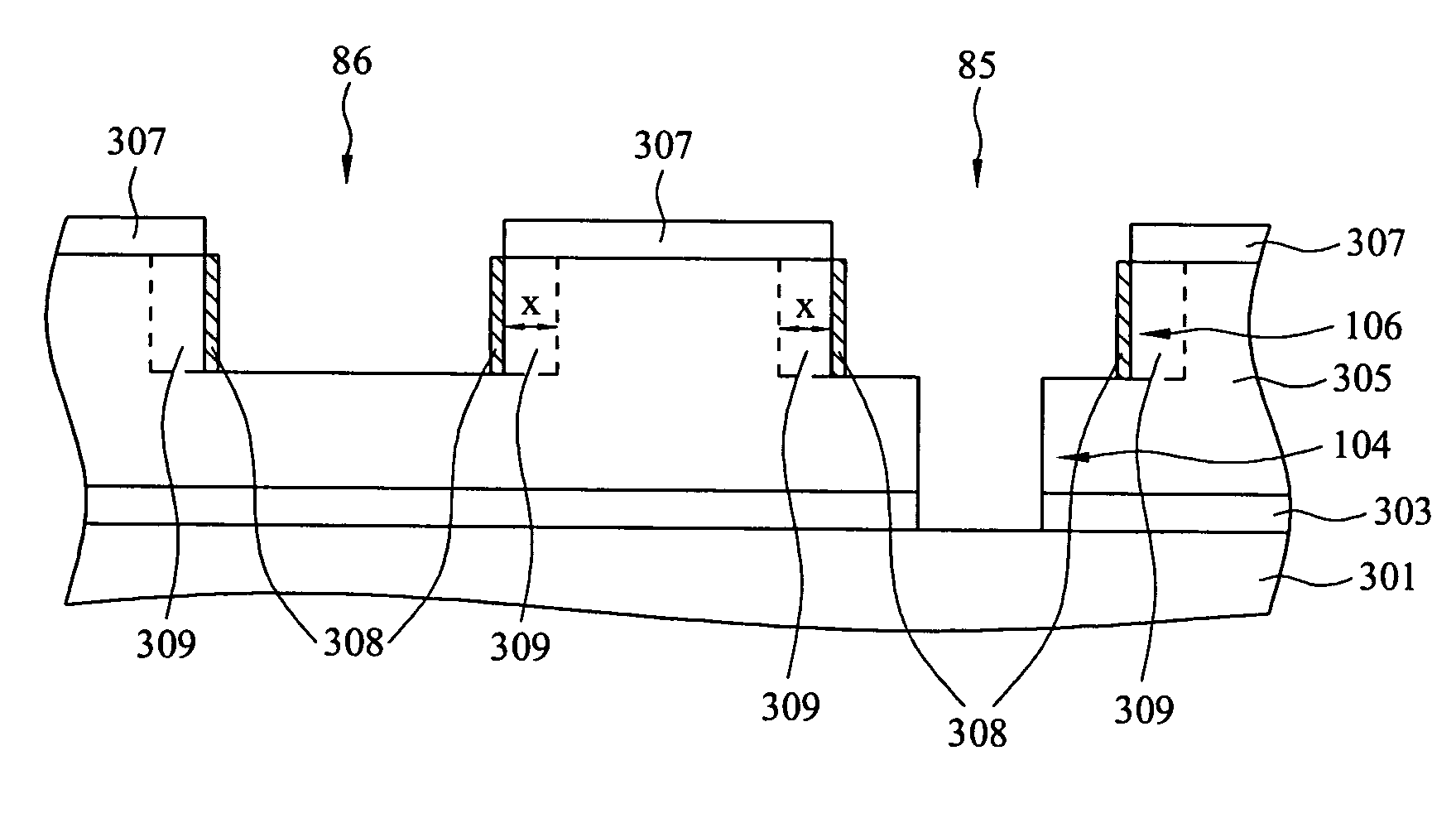 CxHy sacrificial layer for cu/low-k interconnects