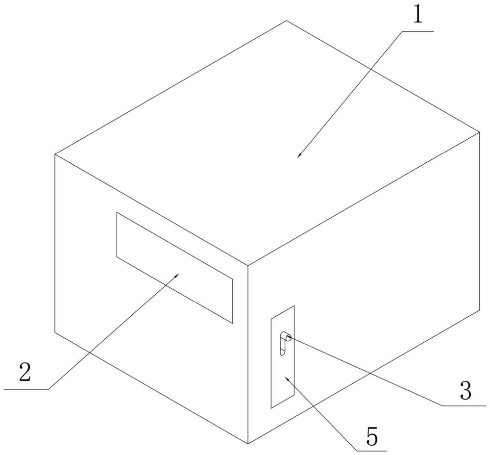 Self-locking temporary storage device for sample sampling of clinical laboratory