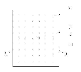 Hot press molding method of palm mattress and device