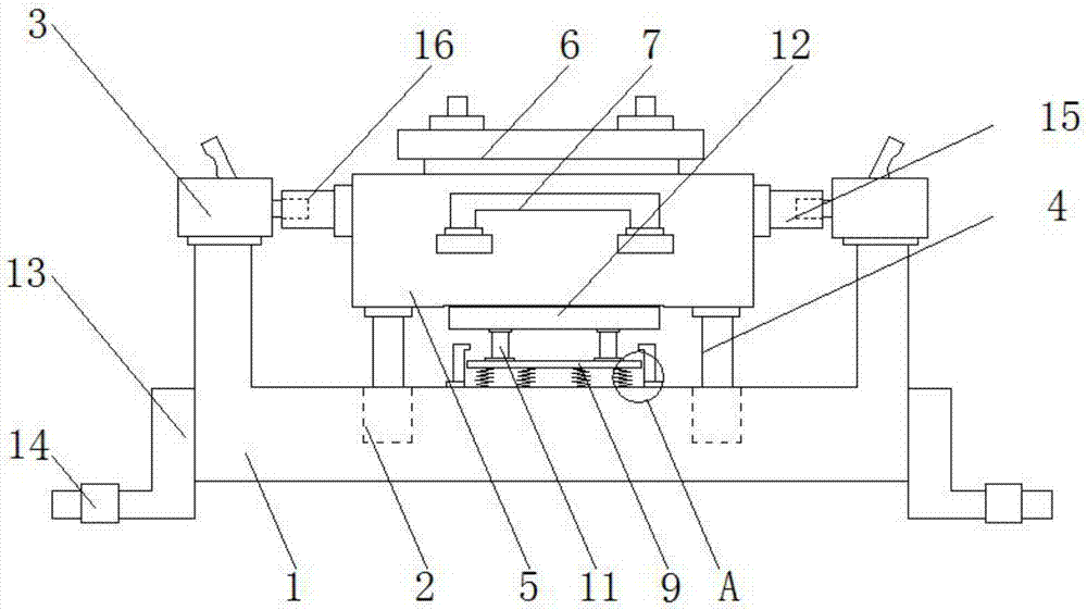 Easily dismountable vehicle-mounted lithium battery