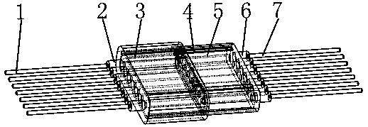 A high-voltage electric wire plug for use in the electric power industry