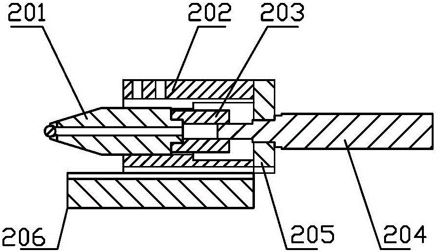 Universal grinding machine for nuclear power bearing outer ring processing