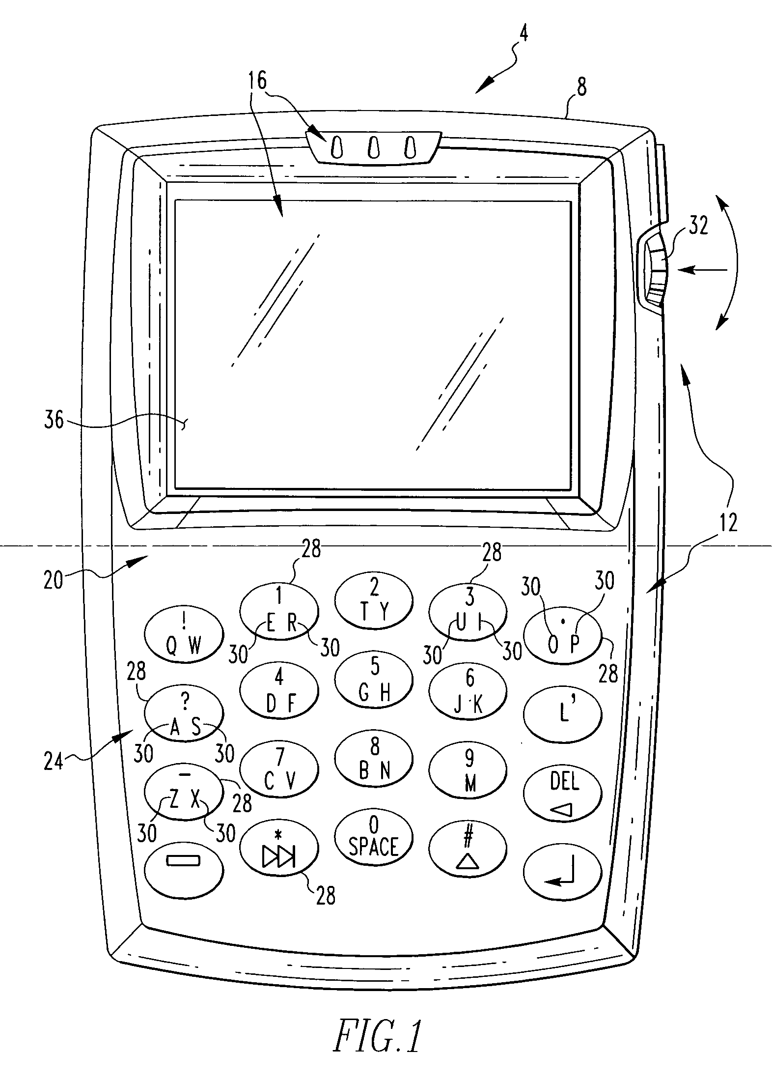 Handheld electronic device with reduced keyboard and associated method of providing improved disambiguation