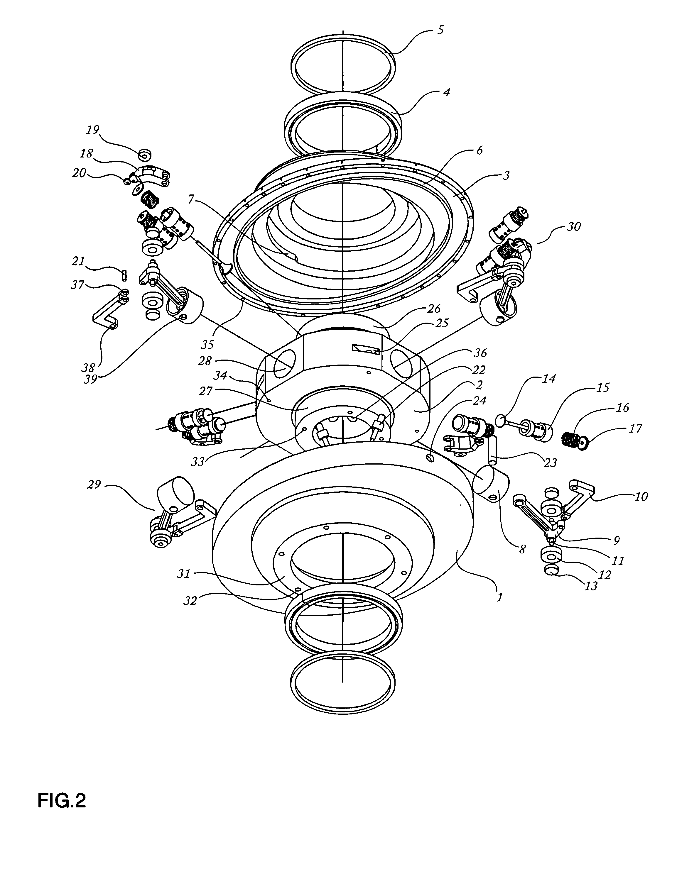 Continuous Otto piston elliptical engine