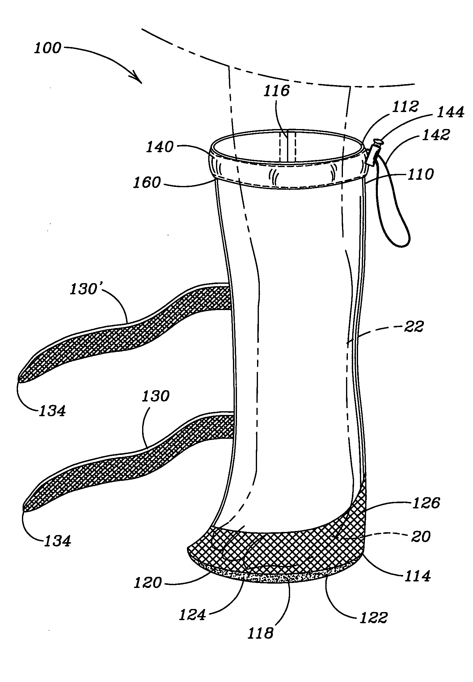 Animal limb protective boot