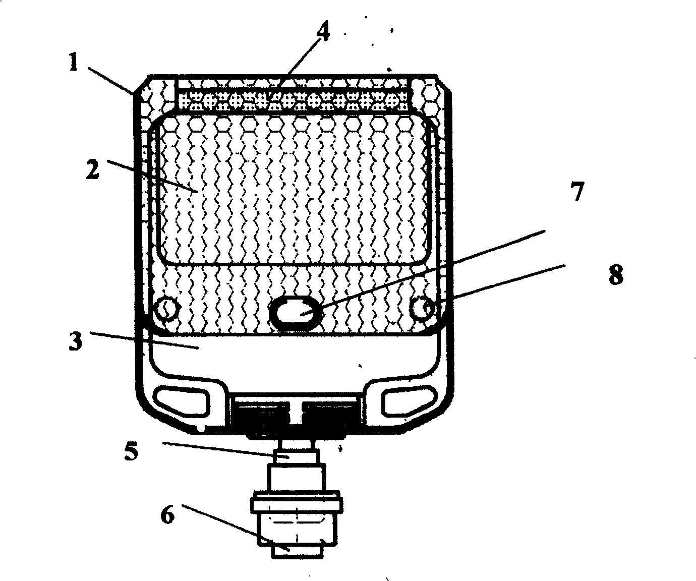 Powder and liquid bag and preparation method thereof