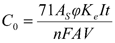 Method for reducing residual amount of chloride ions in diaphragm-free electrolyzed water