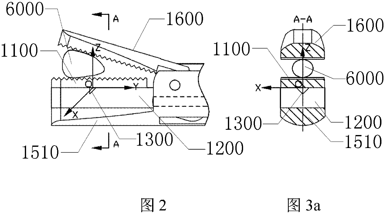 Six-dimensional force sensor based on image feedback, six-dimensional force sensing clamping probe based on image feedback and six-dimensional force sensing clamping apparatus based on image feedback