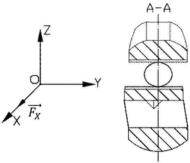 Six-dimensional force sensor based on image feedback, six-dimensional force sensing clamping probe based on image feedback and six-dimensional force sensing clamping apparatus based on image feedback