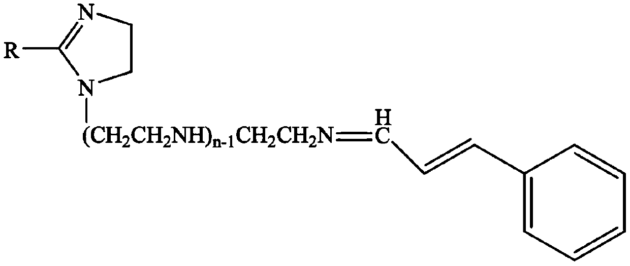 Oil soluble corrosion inhibitor for oil pipe of gas well and preparation method thereof