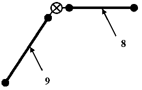 Design method and system for constructing rapid parametric model of passenger's legs