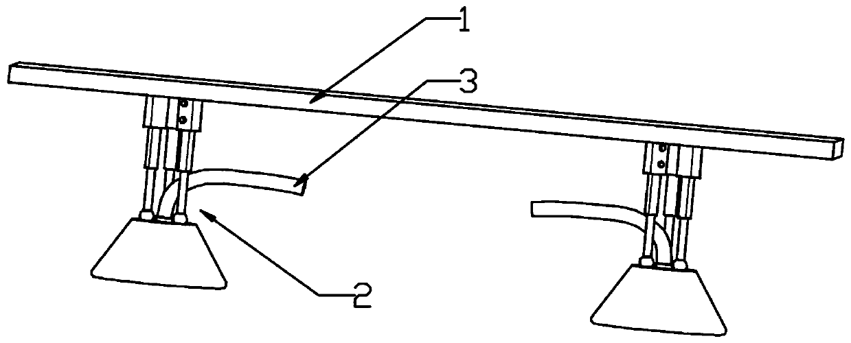 Automobile lamp shell spraying and piece taking equipment