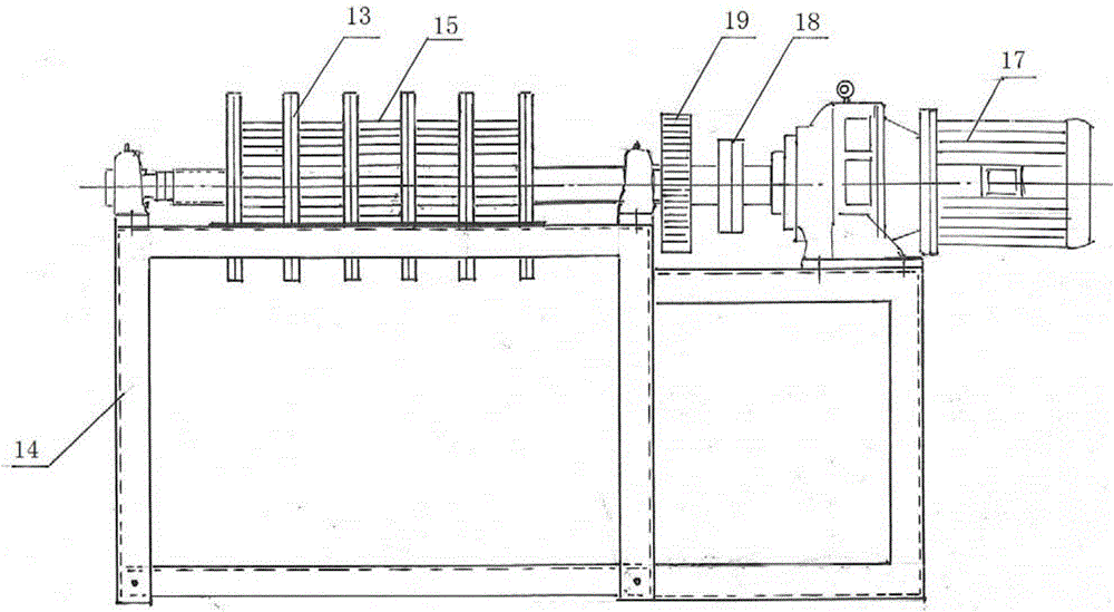 Comprehensive efficient organic waste crusher