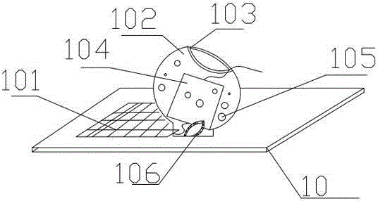 Movable support for vehicle-mounted electronic equipment