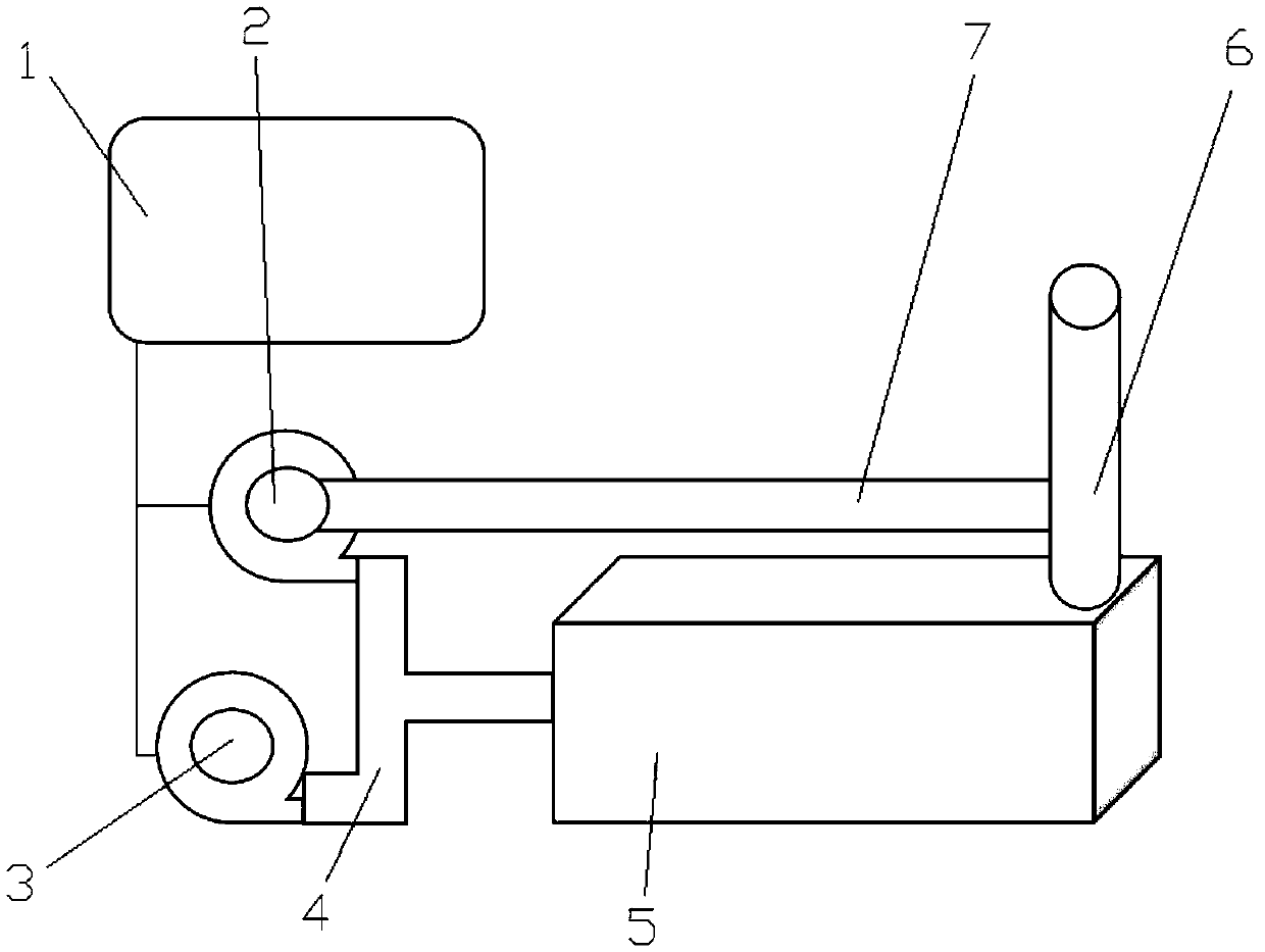 Low-nitrogen combustion fresh air and flue gas proportion regulation equipment